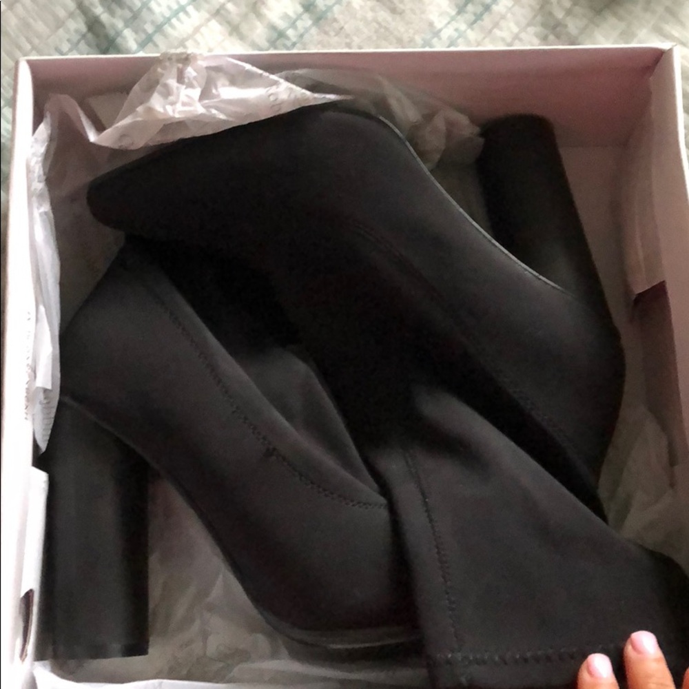 Black heels